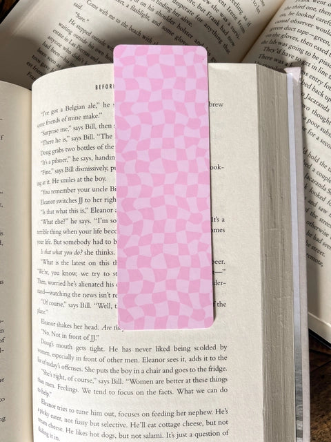 Pink Coquette Bow Bookmark