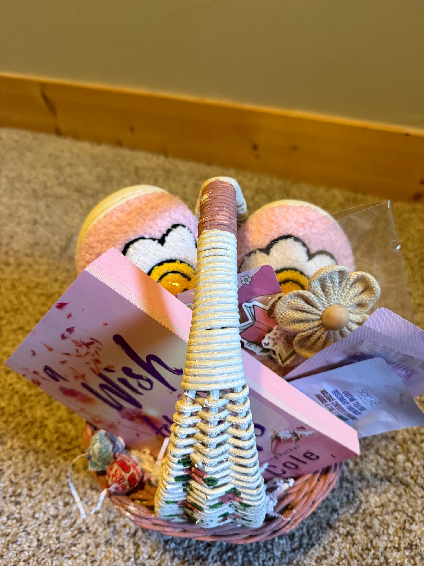 Flower Book Basket