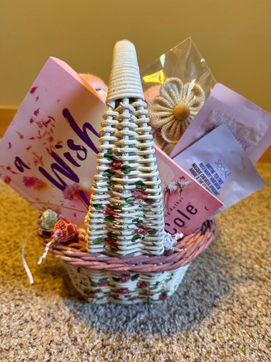 Flower Book Basket