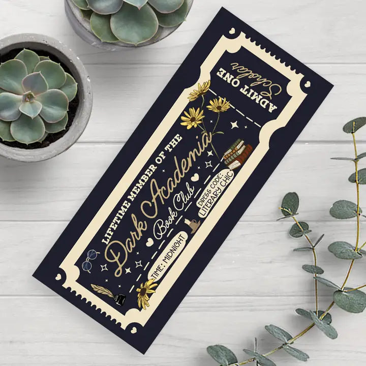 Dark Academia Bookmark